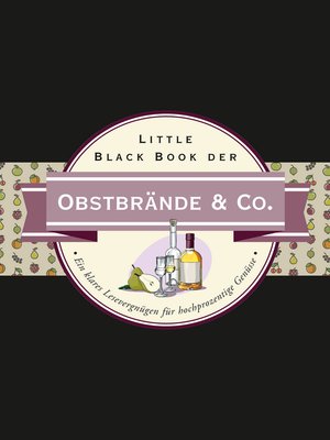 cover image of Little Black Book der Obstbrände & Co.